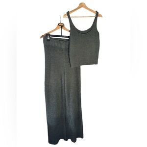 Skims Knitted Tank Top & Pants Set